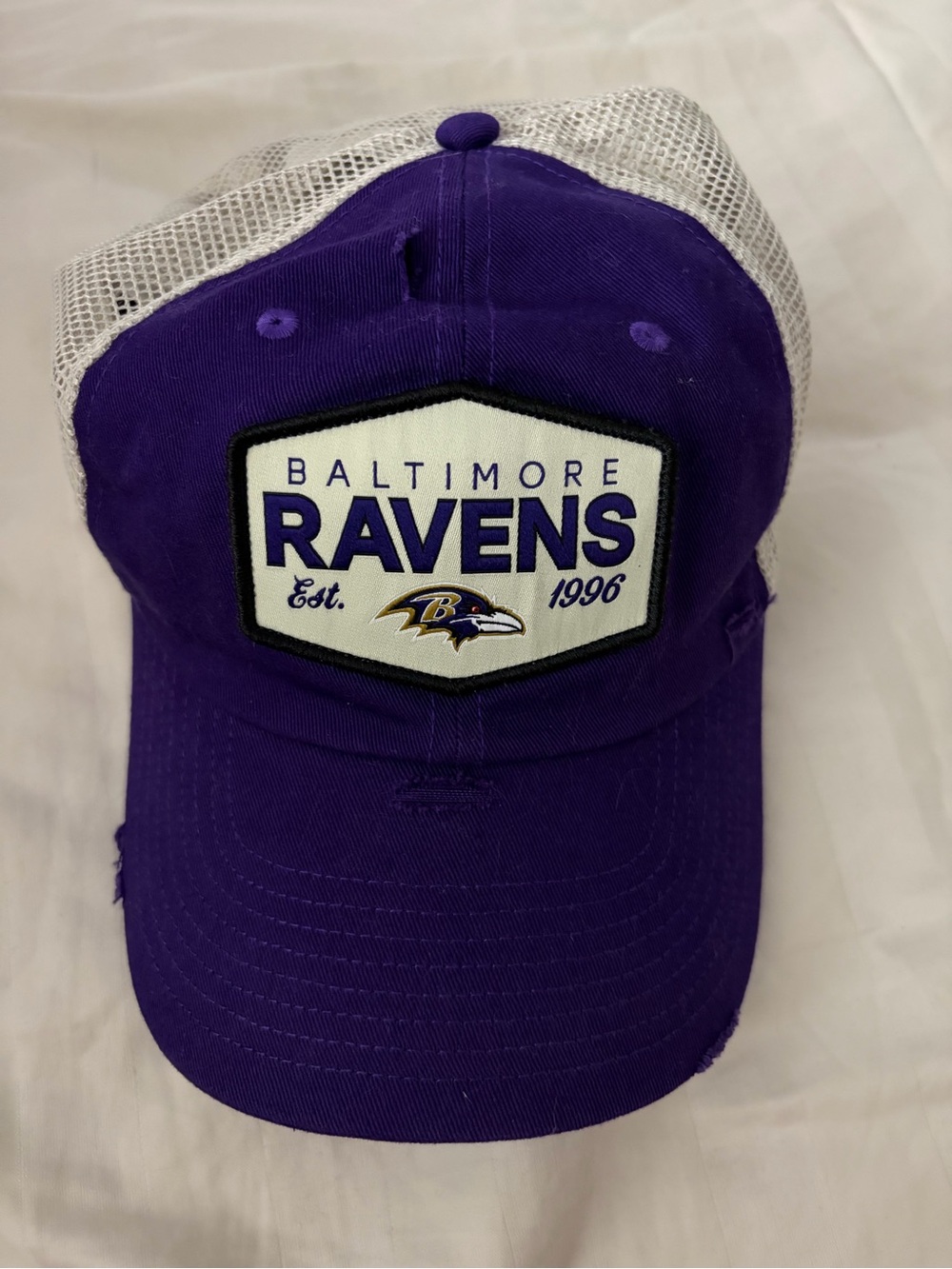 Baltimore Ravens Mesh Back Trucker Hat